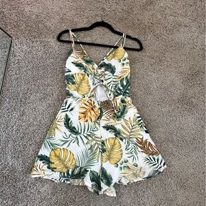 Floral Romper, New size medium